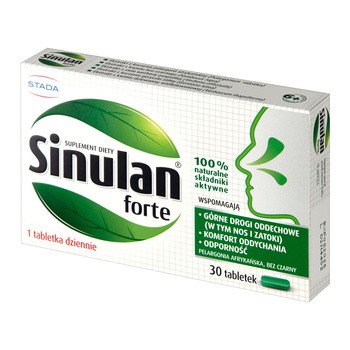 Sinulan Forte, tabletki powlekane, 30 szt.