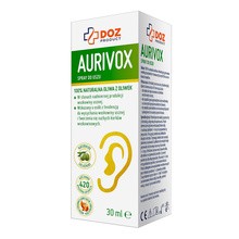 DOZ PRODUCT Aurivox, spray do uszu, 30 ml