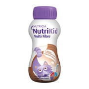 alt NutriKid Multi Fibre, smak czekoladowy, płyn, 200 ml