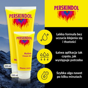 Perskindol Active Classic Gel, żel, 100 ml