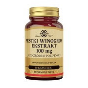 Solgar Pestki Winogron Ekstrakt 100 mg, kapsułki, 30 szt. https://azcdn.doz.pl/image/d/product/4d7a529a-scale-180x180.png