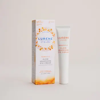Lumene Nordic-C [Valo] Glow Awakening Eye Cream, rozświetlający krem pod oczy, 15 ml