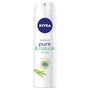 Nivea Pure & Natural Action Jasmine 48h, antyperspirant, spray, 150 ml