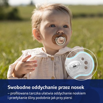 Canpol Lovi, smoczek uspokajający silikonowy dynamiczny, 18 m+ Tie Dye Green, 2 szt.