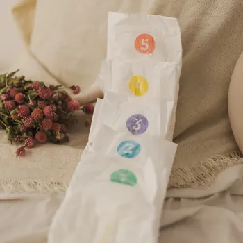Bambiboo Cottonwear, jednorazowe pieluszki z bawełną organiczną dla dzieci, 4 Maxi, (9-14 kg), 24 szt.