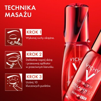 Vichy Liftactiv Collagen Specialist 16, serum pod oczy, 15 ml