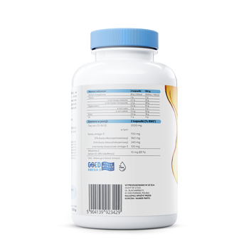 Osavi Omega-3 Olej Rybi 1000 mg, kapsułki, 180 szt.