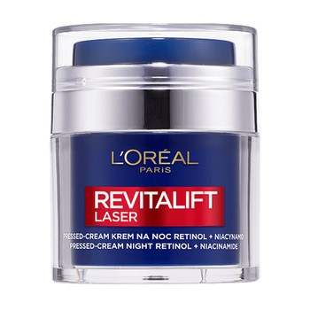 L'Oreal Paris Revitalift Laser Pressed Cream, krem na noc retinol i niacynamid, 50 ml