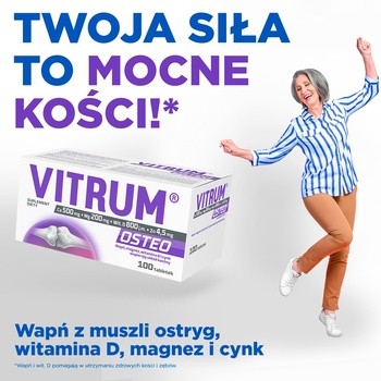 Vitrum Osteo, tabletki, 100 szt.