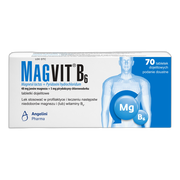 Magvit B6, tabletki dojelitowe, 70 szt.