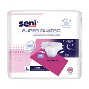 Seni Super Quatro, pieluchomajtki dla dorosłych, rozmiar L, 10 szt. https://azcdn.doz.pl/image/d/product/b6ea2a86-scale-180x180.png