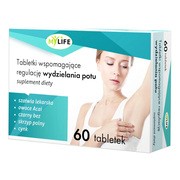 My Life, Tabletki wspomagające regulację wydzielania potu, tabletki, 60 szt. https://azcdn.doz.pl/image/d/product/383c388e-scale-180x180.png