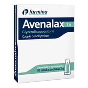 Avenalax (Czopki glicerolowe), 2 g, 10 szt. (Avena)