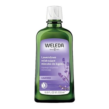 Weleda, lawendowe relaksujące mleczko do kąpieli, 200 ml