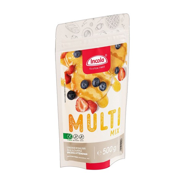 Mąka uniwersalna MIX bezglutenowa 500g [Incola] - Incola