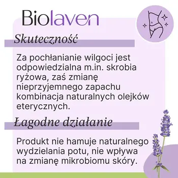 Biolaven, dezodorant, 50 ml