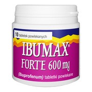 Ibumax Forte, 600 mg, tabletki powlekane, 10 szt.