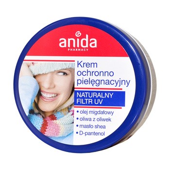 Anida, krem ochronno-pielęgnacyjny z naturalnym filtrem UV, 100 ml