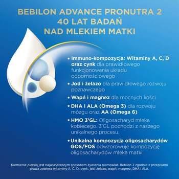 Bebilon 2 Pronutra-Advance, mleko następne, proszek, 350 g