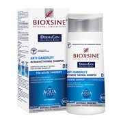Bioxsine DermaGen Aqua Thermal, szampon przeciwłupieżowy, skóra łojotokowa, 200 ml