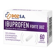 alt Ibuprofen Forte DOZ, 400 mg, tabletki powlekane, 60 szt. 