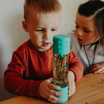 Jellystone Designs, butelka sensoryczna DIY, różowa, 1 szt.
