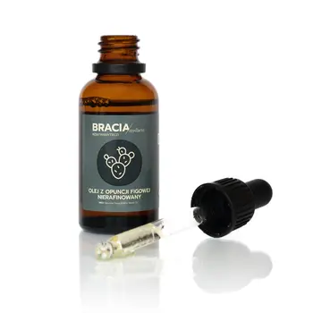 Bracia Mydlarze, olej z opuncji figowej nierafinowany, 30 ml