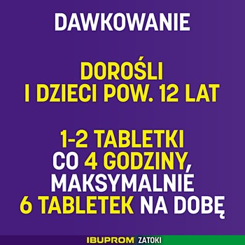 Ibuprom Zatoki, 200 mg + 30 mg, tabletki powlekane, 12 szt.
