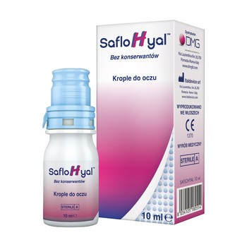 SafloHyal, krople do oczu, 10 ml