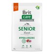 Brit Care Dog Hypoallergenic Senior, hipoalergiczna karma dla starszych psów wszystkich ras, jagnięcina, 3 kg