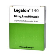 Legalon, 140 mg, kapsułki twarde, 20 szt. (import równoległy, InPharm)        