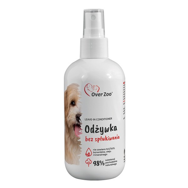 Over Zoo Over Zoo, Spülung für Hunde ohne Ausspülen, 240 ml — Inhaltsstoffe und Bewertung