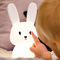 InnoGIO, Silikonowa lampka nocna dla dzieci królik duży GIOrabbit Maxi GIO-137, 1 szt.