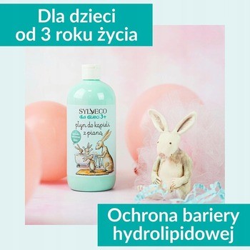 Sylveco dla dzieci, płyn do kąpieli z pianą, 500 ml
