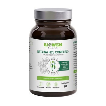 Biowen Betaina HCL Complex+, kapsułki, 90 szt.