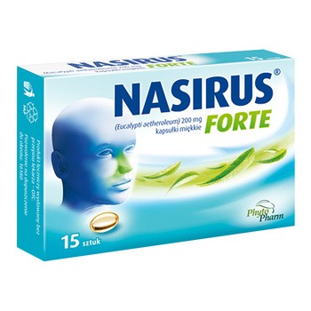 Nasirus Forte, 200 mg, kapsułki miękkie, 15 szt.