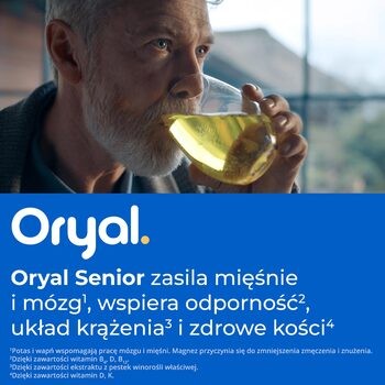 Oryal Senior, tabletki musujące, 20 szt.
