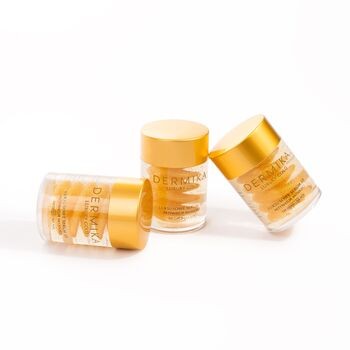 Dermika Luxury Gold 24K, luksusowe serum 3D na dzień i na noc, 60 g
