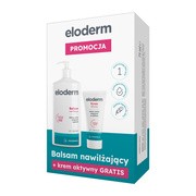 Zestaw Eloderm, balsam nawilżający, 400 ml + krem aktywny, 75 ml GRATIS https://azcdn.doz.pl/image/d/product/d3729758-scale-180x180.png