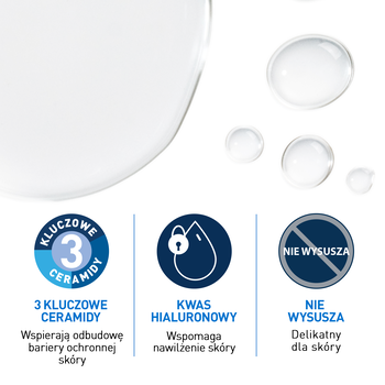 CeraVe, nawilżający płyn micelarny, 400 ml