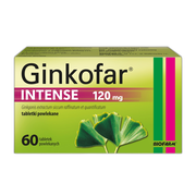 Ginkofar Intense, 120 mg, tabletki powlekane, 60 szt.
