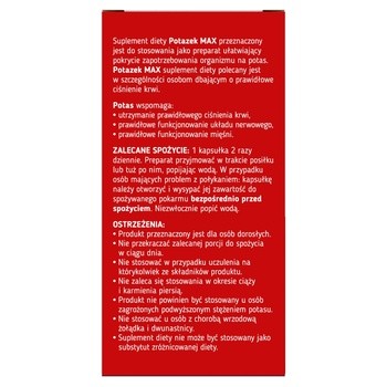 Potazek MAX, kapsułki, 50 szt.