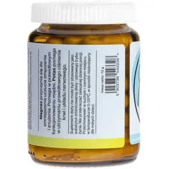 Wellbear Magnez 100 mg + Potas 150 mg + B6 10 mg, kapsułki, 60 szt.