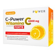 C-Puwer Witamina C Forte 1000 mg, kapsułki, 30 szt.