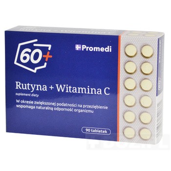 Rutyna + Witamina C, tabletki, 90 szt.