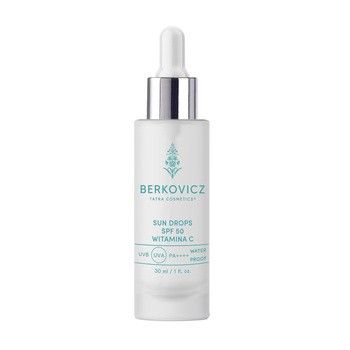 Berkovicz Sun Drops SPF 50, serum z witaminą C, 30 ml