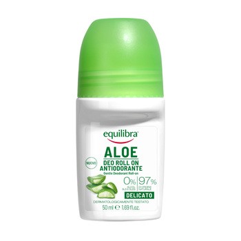 Equilibra, aloesowy dezodorant w kulce, 50 ml