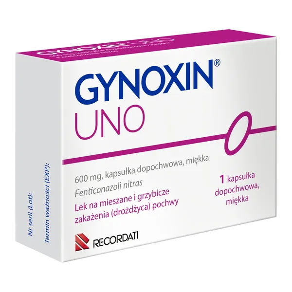 Fentikonazol 600 mg 1 kapsułka [Gynoxin]
