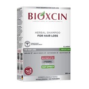 Bioxcin Classic Ziołowy, szampon do włosów przetłuszczających się, osłabionych, z tendencją do wypadania, 300 ml https://azcdn.doz.pl/image/d/product/772ffb27-scale-180x180.png