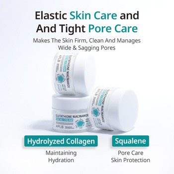 APLB Glutathione Niacinamide Facial Cream, krem rozjaśniający do twarzy z glutationem i niacynamidem, 55 ml